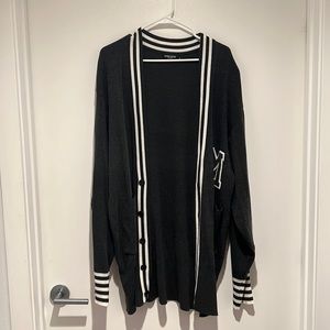 Mskn2nd Seoul unisex oversized gray cardigan